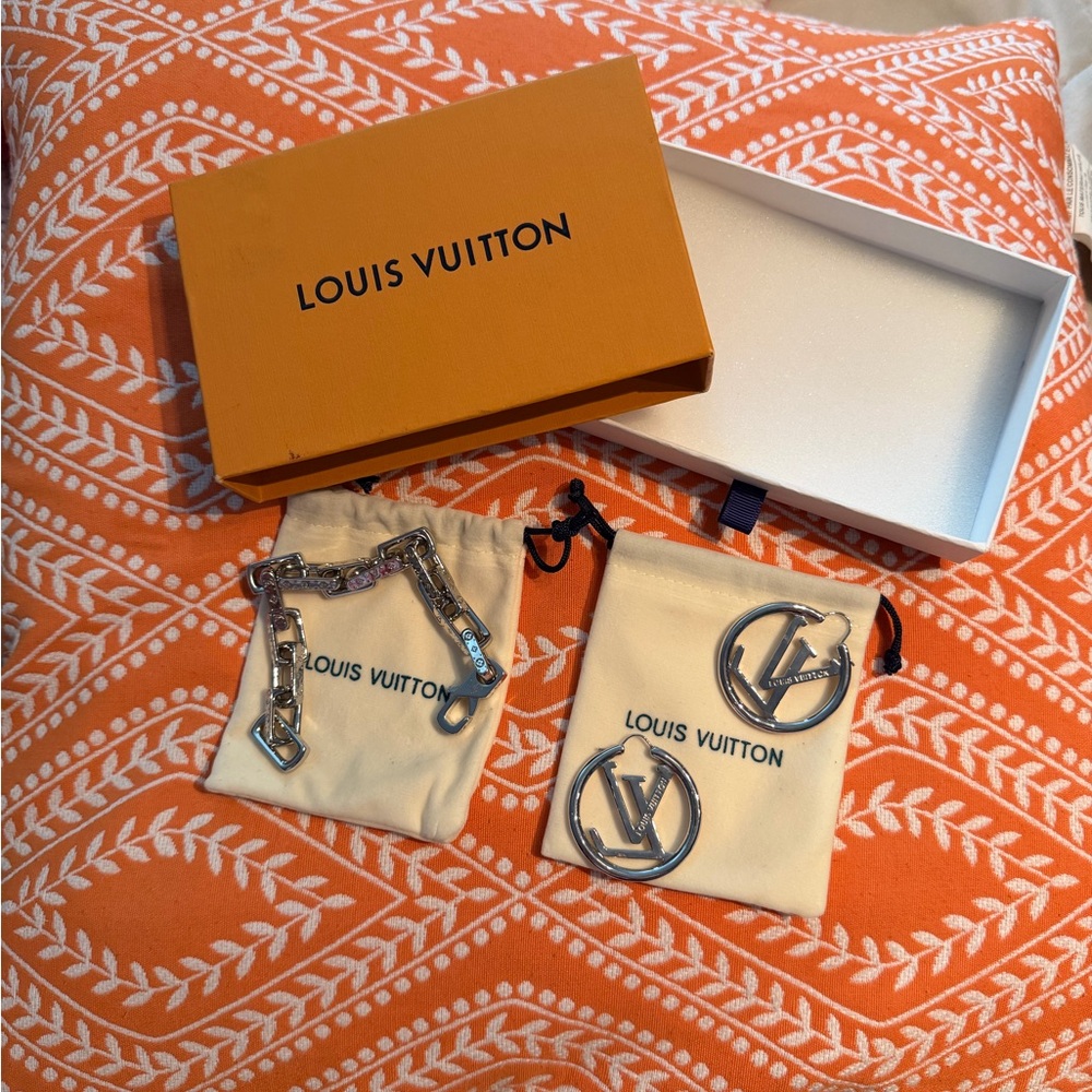Silver Logo Keychain Pair
